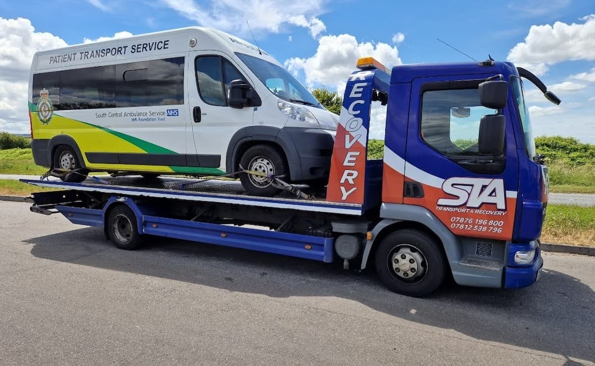 STA recovering a vehicle